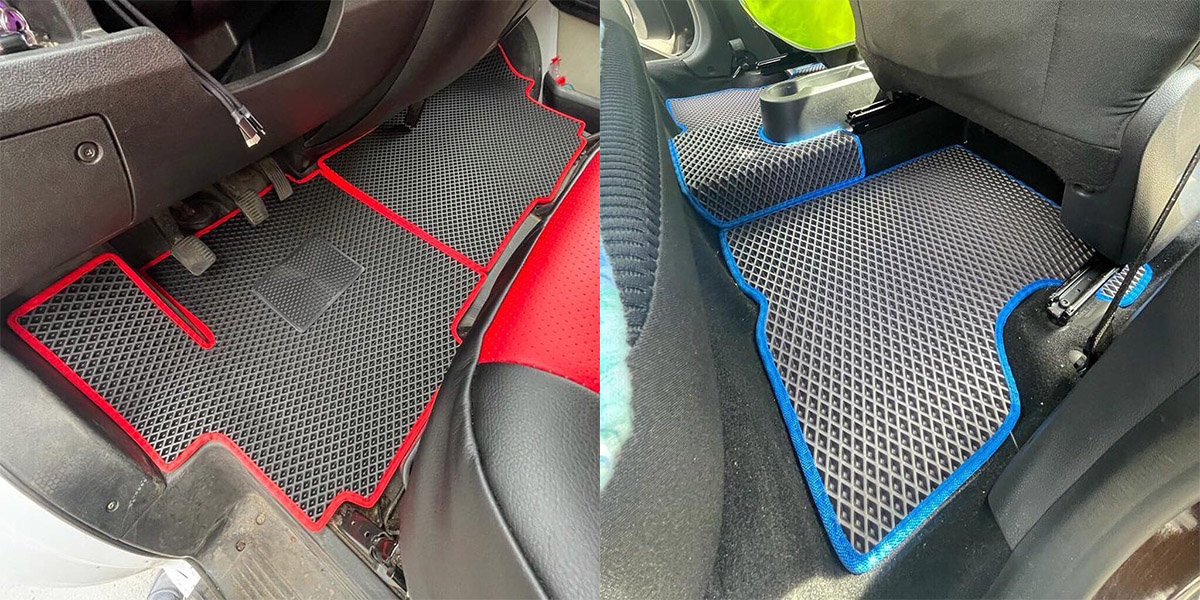 EVA коврики в автомобиле